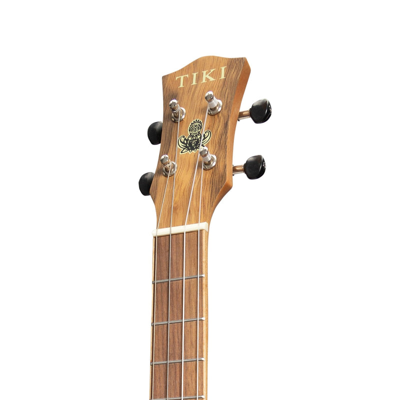 -Tiki '4 Series' Daowood Baritone Ukulele with Gig Bag (Natural Satin)-Living Music