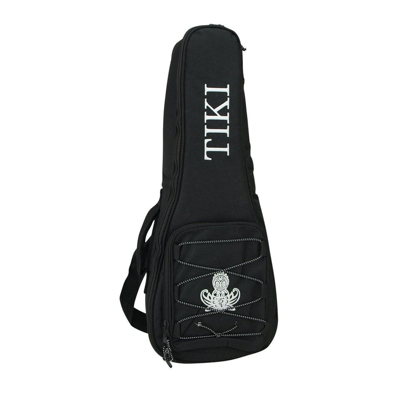 -Tiki '4 Series' Daowood Baritone Ukulele with Gig Bag (Natural Satin)-Living Music