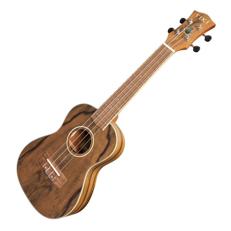 -Tiki '4 Series' Daowood Concert Ukulele with Gig Bag (Natural Satin)-Living Music