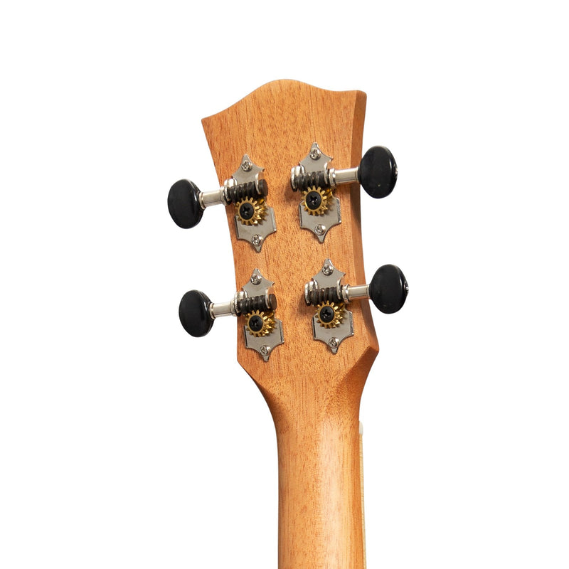 -Tiki '4 Series' Daowood Concert Ukulele with Gig Bag (Natural Satin)-Living Music