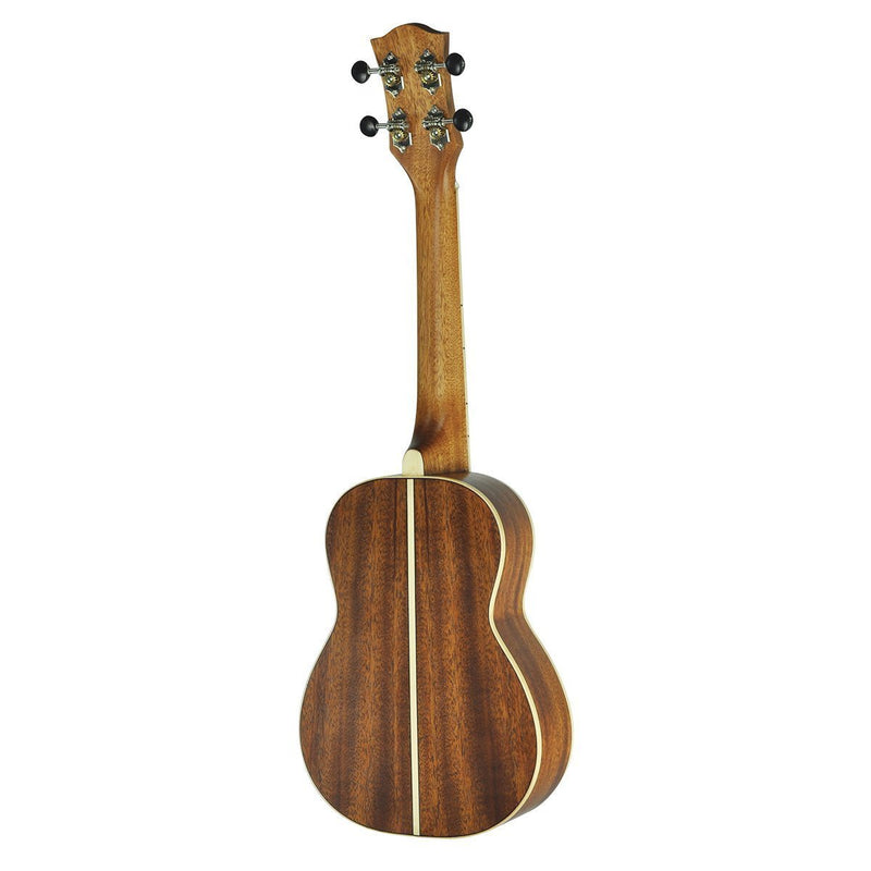 -Tiki '5 Series' Mahogany Solid Top Concert Ukulele with Hard Case (Natural Satin)-Living Music