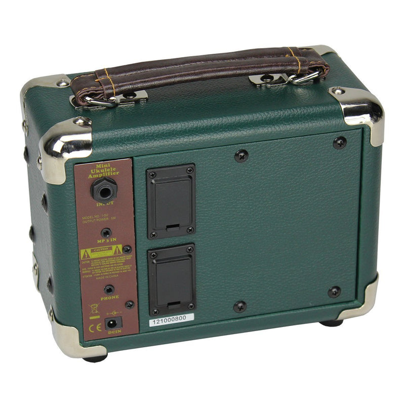 -Tiki 5 Watt Portable Ukulele Amplifier (Vintage Green)-Living Music