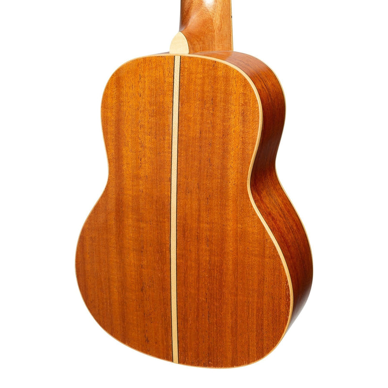 -Tiki '6 Series' Spruce Solid Top Soprano Ukulele with Hard Case (Natural Satin)-Living Music