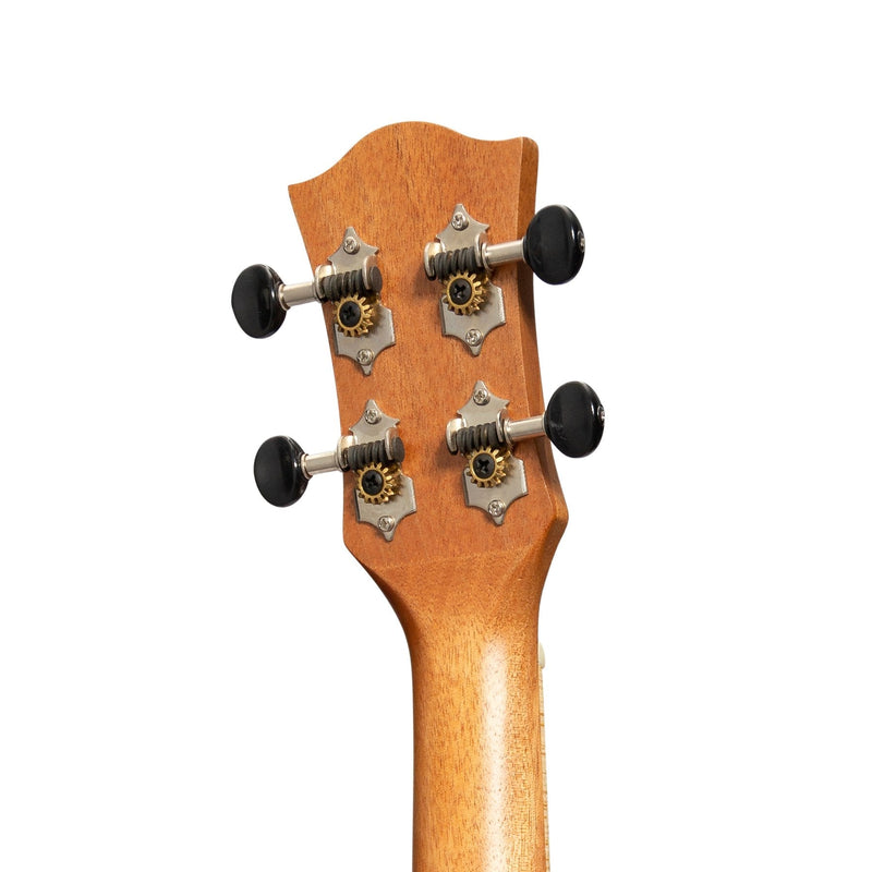 -Tiki '7 Series' Cedar Solid Top Soprano Ukulele with Hard Case (Natural Satin)-Living Music