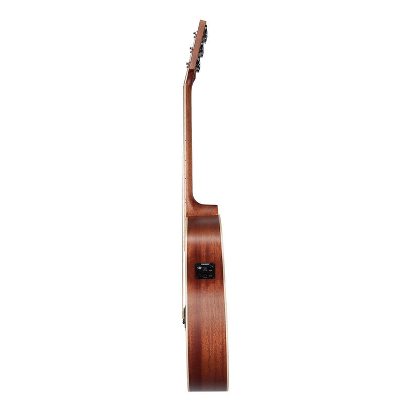 -Timberidge '1 Series' Left Handed Spruce Solid Top Acoustic-Electric Small Body Cutaway Guitar (Natural Satin)-Living Music