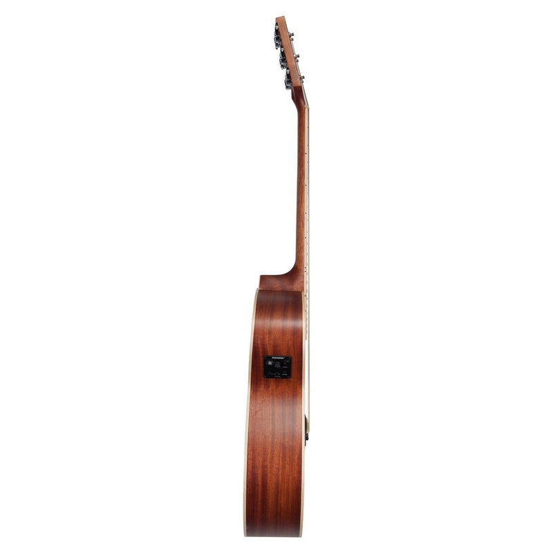 -Timberidge '1 Series' Spruce Solid Top Acoustic-Electric Small Body Cutaway Guitar (Natural Satin)-Living Music