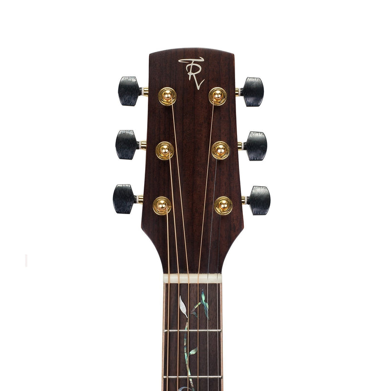 TRC-3T-NST-Timberidge '3-Series' Spruce Solid Top Acoustic-Electric Dreadnought Cutaway Guitar with 'Tree of Life' Inlay (Natural Satin)-Living Music