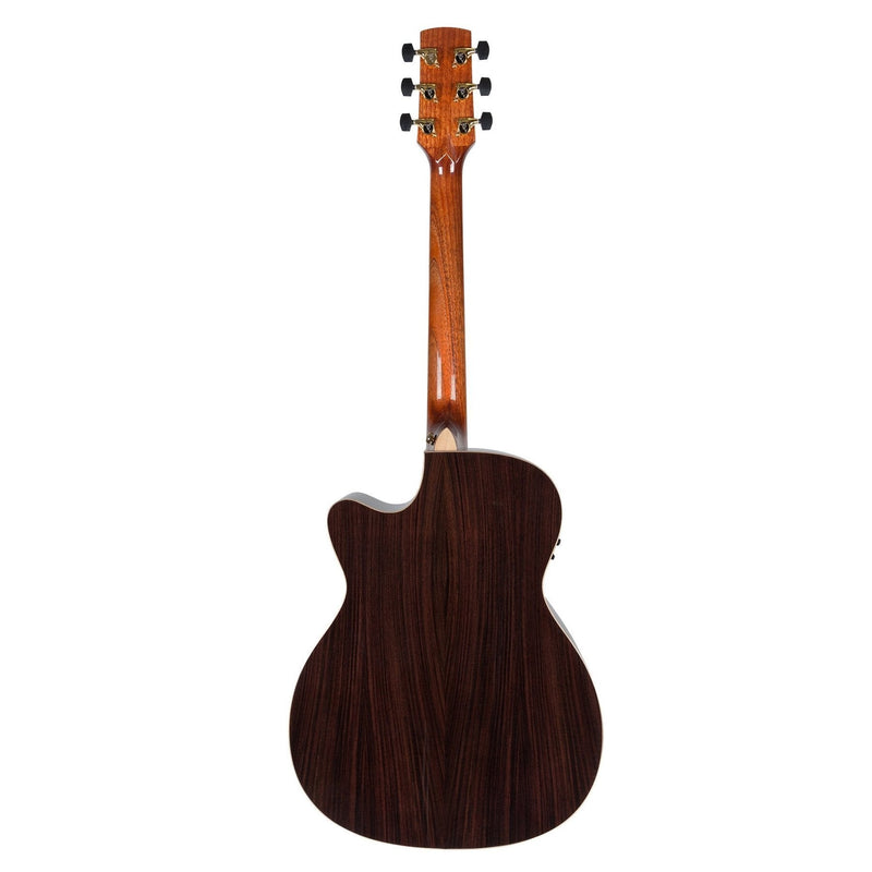TRFC-3-NGL-Timberidge '3 Series' Spruce Solid Top Acoustic-Electric Small Body Cutaway Guitar (Natural Gloss)-Living Music