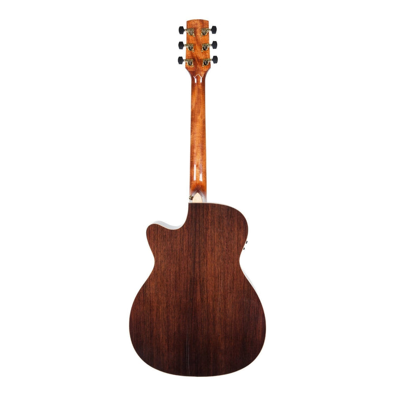 -Timberidge '3 Series' Spruce Solid Top Acoustic-Electric Small Body Cutaway Guitar with 'Tree of Life' Inlay (Natural Gloss)-Living Music