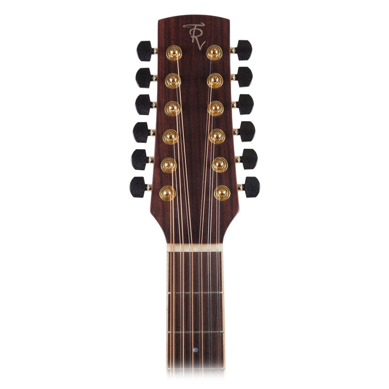 -Timberidge '4 Series' 12-String Cedar Solid Top Acoustic-Electric Small Body Cutaway Guitar (Natural Satin)-Living Music