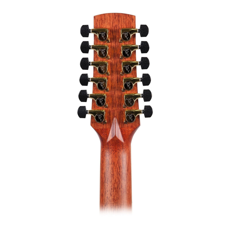 -Timberidge '4 Series' 12-String Cedar Solid Top Acoustic-Electric Small Body Cutaway Guitar (Natural Satin)-Living Music