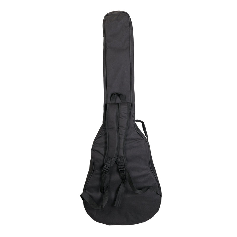 TB-B4T-BLK-Timberidge Deluxe Acoustic Bass Guitar Gig Bag (Black)-Living Music