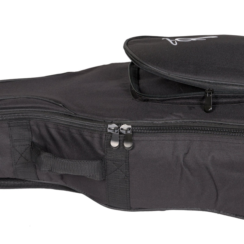 TB-B4T-BLK-Timberidge Deluxe Acoustic Bass Guitar Gig Bag (Black)-Living Music