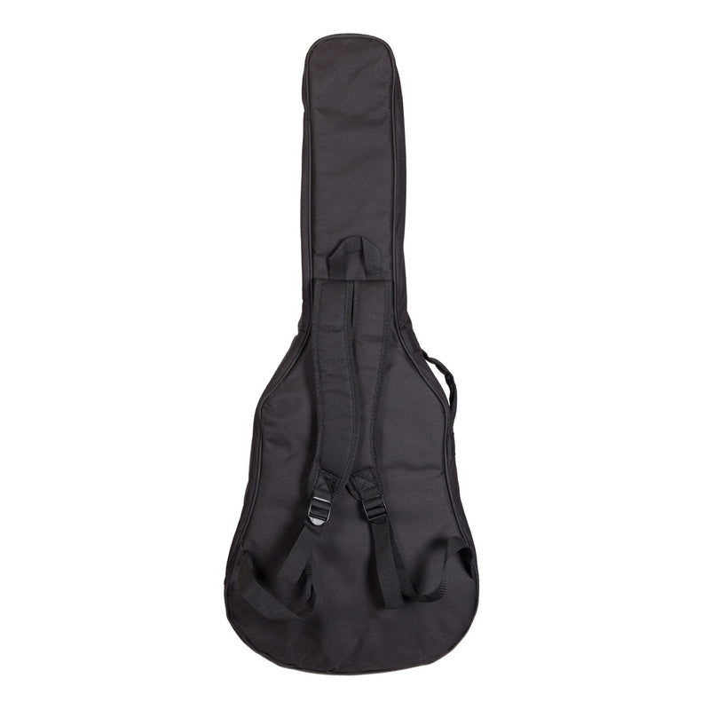 -Timberidge Deluxe Dreadnought Acoustic Guitar Gig Bag (Black)-Living Music