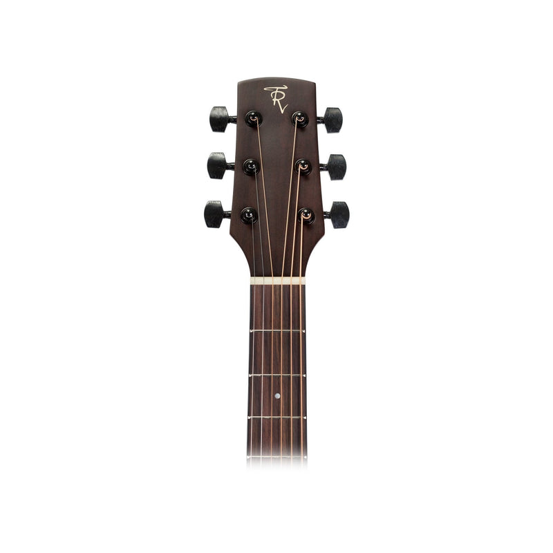 TRC-MML-NST-Timberidge 'Messenger Series' Left Handed Mahogany Solid Top Acoustic-Electric Dreadnought Cutaway Guitar (Natural Satin)-Living Music