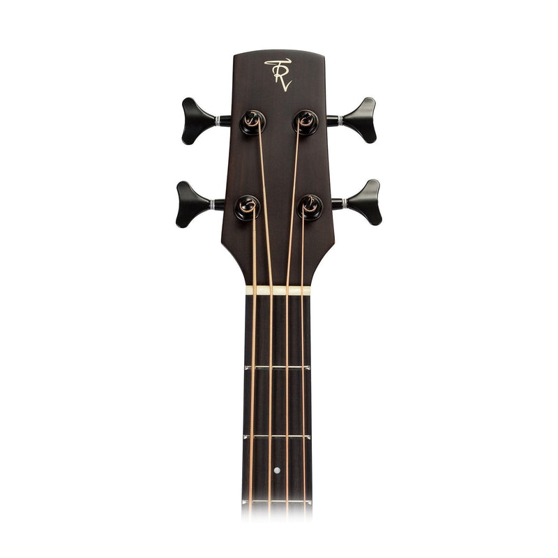 TRBC-MM-NST-Timberidge 'Messenger Series' Mahogany Solid Top Acoustic-Electric Cutaway Bass Guitar (Natural Satin)-Living Music