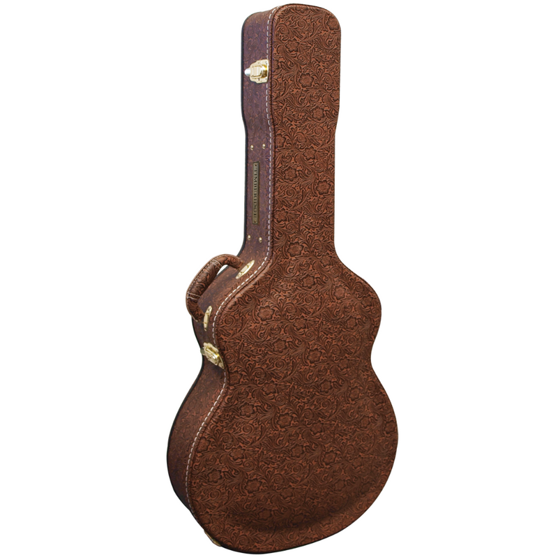TRFC-MMT-NGL-Timberidge 'Messenger Series' Mahogany Solid Top Acoustic-Electric 'Small Body Cutaway Guitar with 'Tree Of Life' Inlay (Natural Gloss)-Living Music