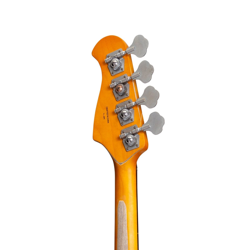 -Tokai 'Legacy Series' JB-Style 'Relic' Electric Bass (Red)-Living Music