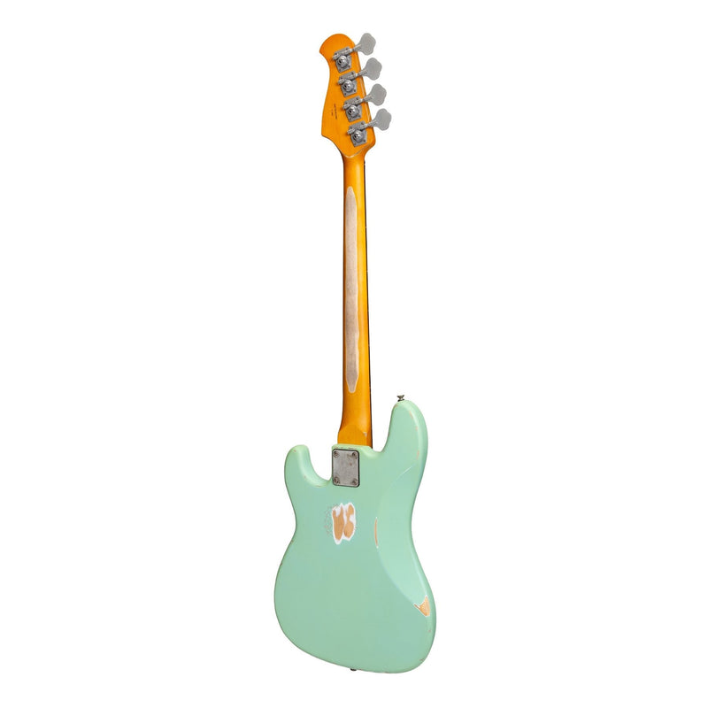 -Tokai 'Legacy Series' P-Style 'Relic' Electric Bass (Blue)-Living Music