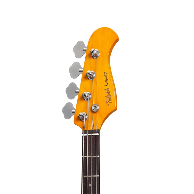 -Tokai 'Legacy Series' P-Style 'Relic' Electric Bass (Blue)-Living Music