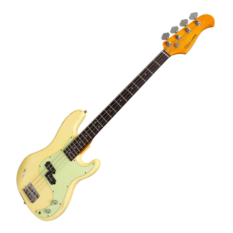 TL-PBR-CRM-Tokai 'Legacy Series' P-Style 'Relic' Electric Bass (Cream)-Living Music