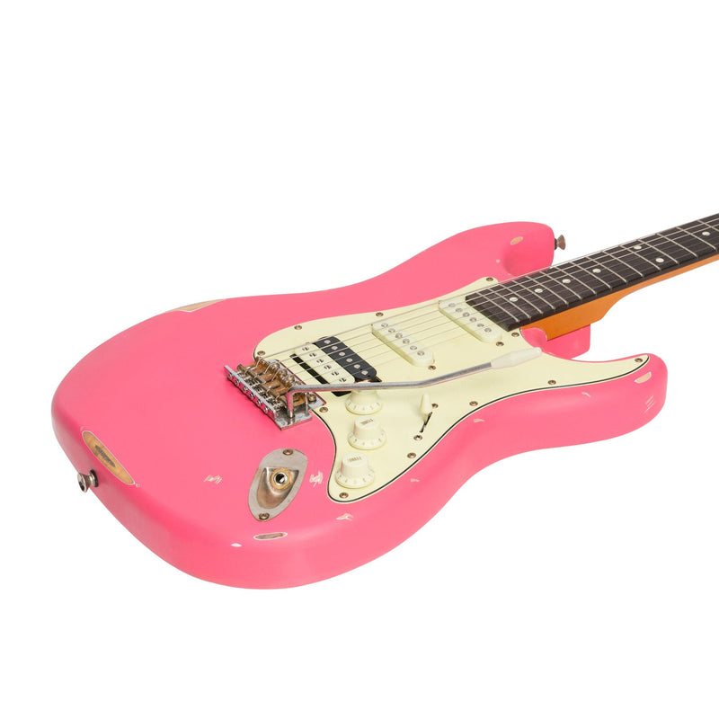TL-ST5-PK-Tokai 'Legacy Series' ST-Style HSS 'Relic' Electric Guitar (Pink)-Living Music