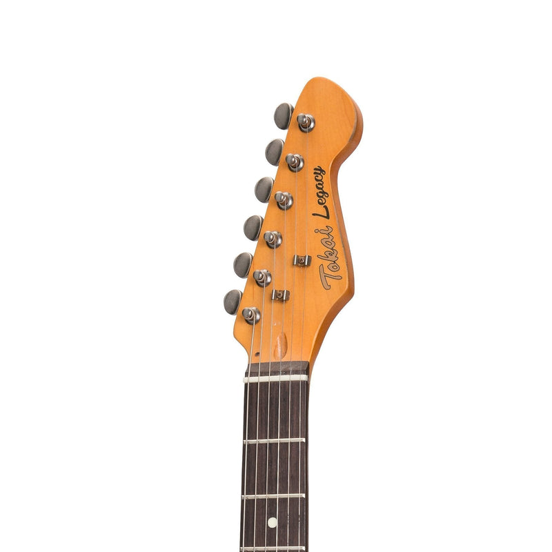 -Tokai 'Legacy Series' ST-Style 'Relic' Electric Guitar (Blue)-Living Music