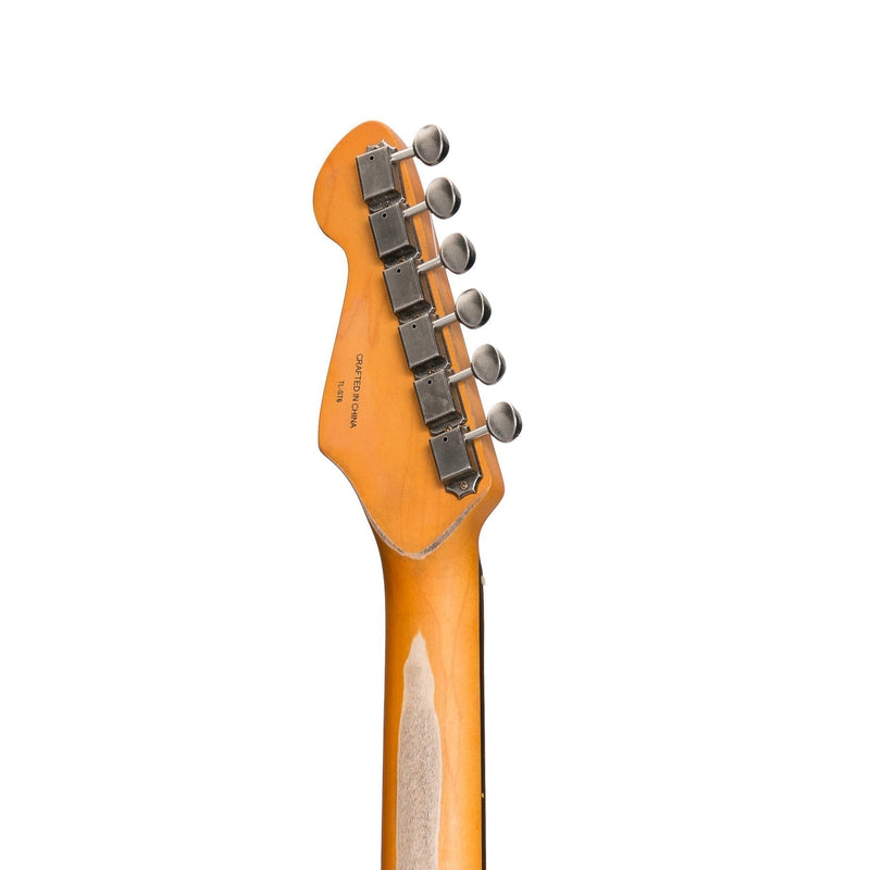 -Tokai 'Legacy Series' ST-Style 'Relic' Electric Guitar (Cream)-Living Music