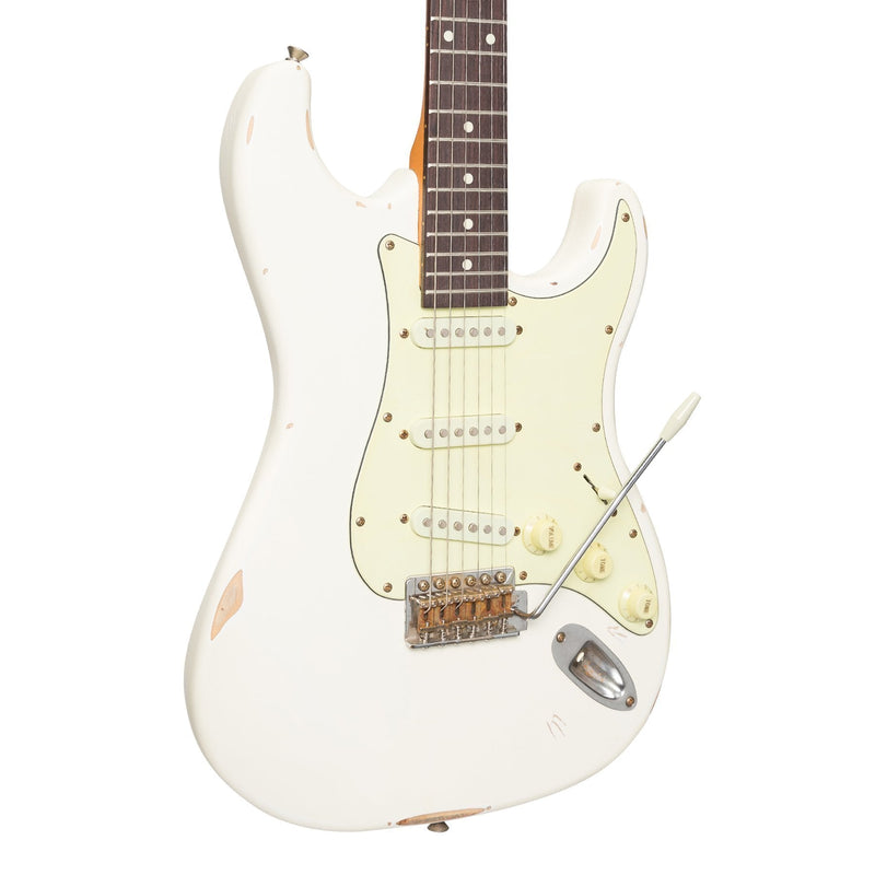 TL-ST6-VWH-Tokai 'Legacy Series' ST-Style 'Relic' Electric Guitar (Vintage White)-Living Music