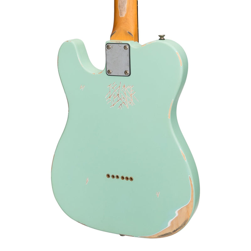 -Tokai 'Legacy Series' TE-Style 'Relic' Electric Guitar (Blue)-Living Music