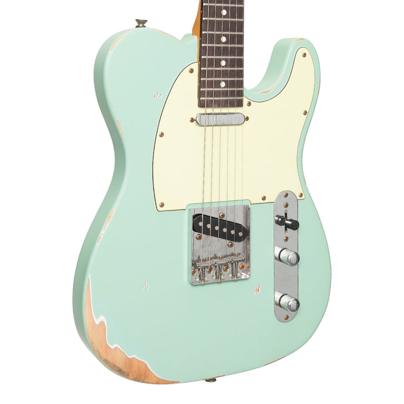 -Tokai 'Legacy Series' TE-Style 'Relic' Electric Guitar (Blue)-Living Music