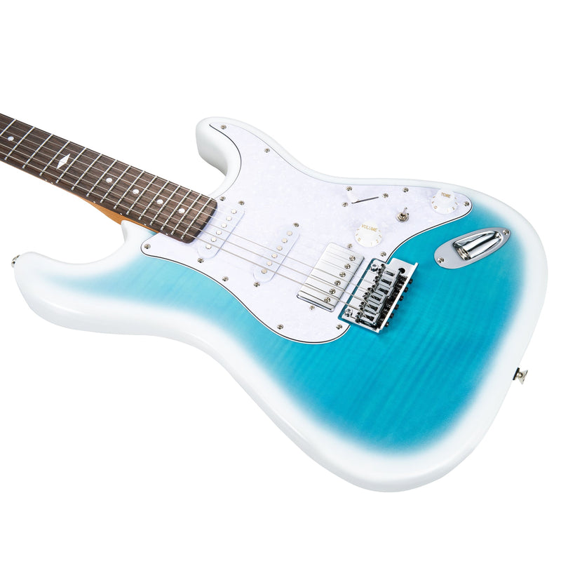-MOOER MSC41 ELECTRIC GUITAR (DREAMY BLUE)-Living Music
