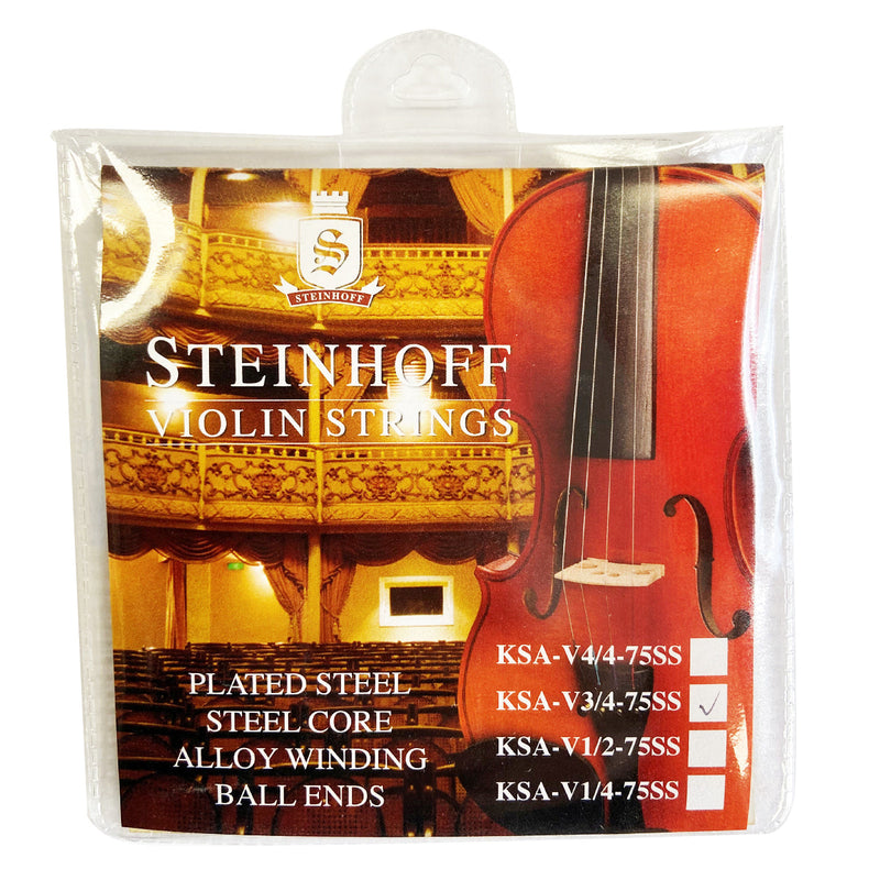 -Steinhoff Custom Violin Strings 3/4 Size-Living Music