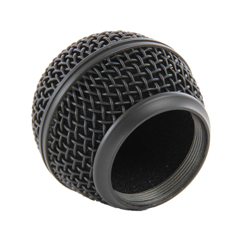 -On Stage Steel Mesh Microphone Grille (Black)-Living Music