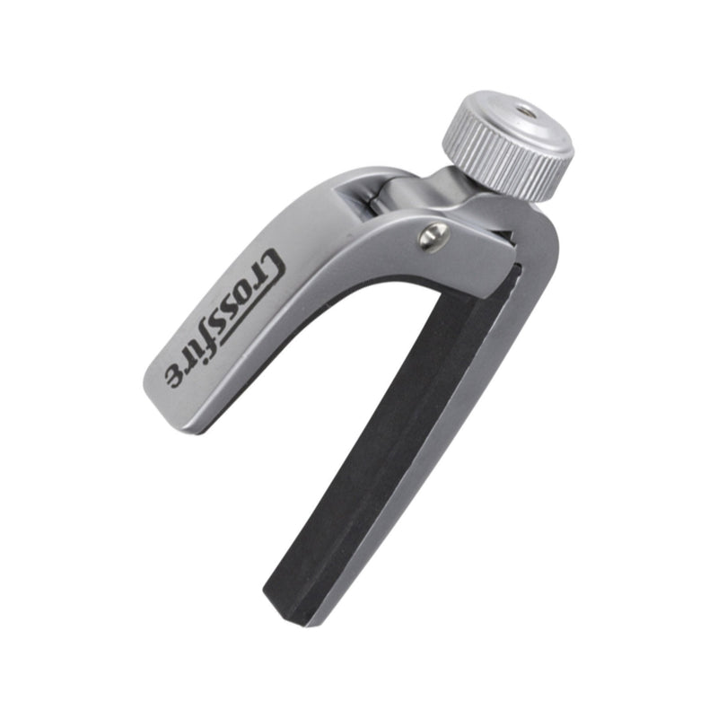 CFC-7A-Crossfire Professional Acoustic Guitar Capo (Nickel)-Living Music