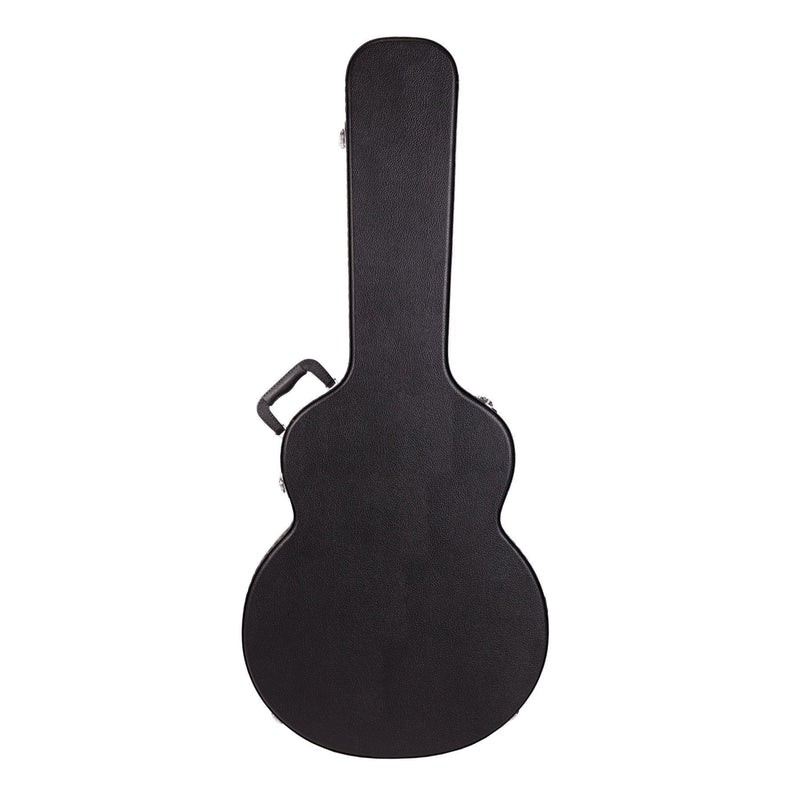 -Crossfire Standard Shaped 335-Style Electric Guitar Hard Case (Black)-Living Music