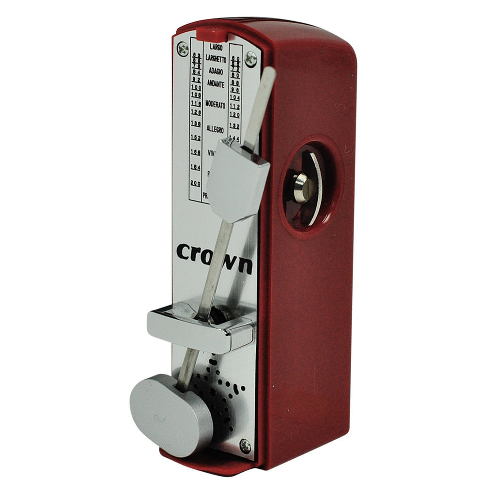 CMM-3-RED-Crown Mini Metronome (Red)-Living Music