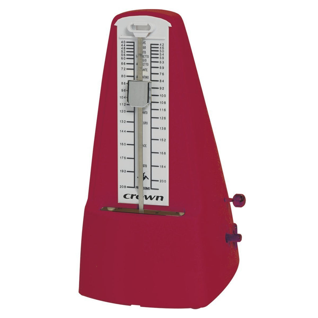 CM-18-RED-Crown Traditional Metronome (Red)-Living Music