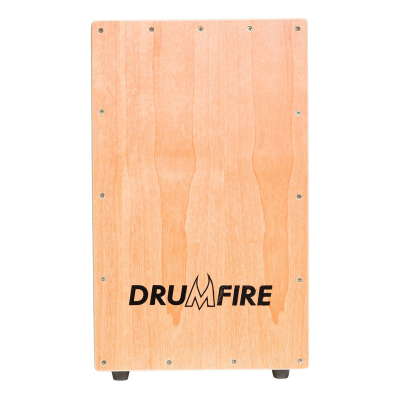 -Drumfire Cherry Wood Front Wooden Cajon-Living Music