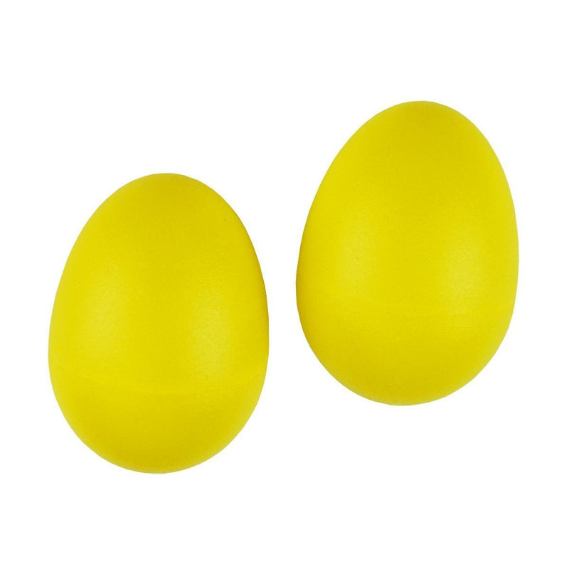 DFP-ESK-YEL-Drumfire Egg Shaker Pair (Yellow)-Living Music