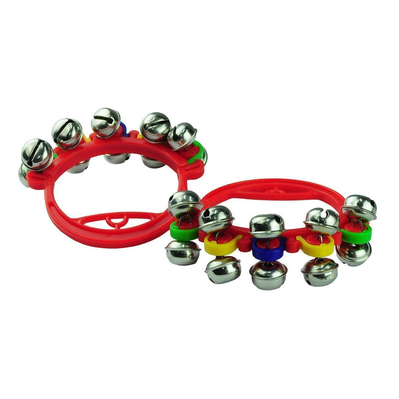 -Drumfire Junior Hand Bells (Red)-Living Music