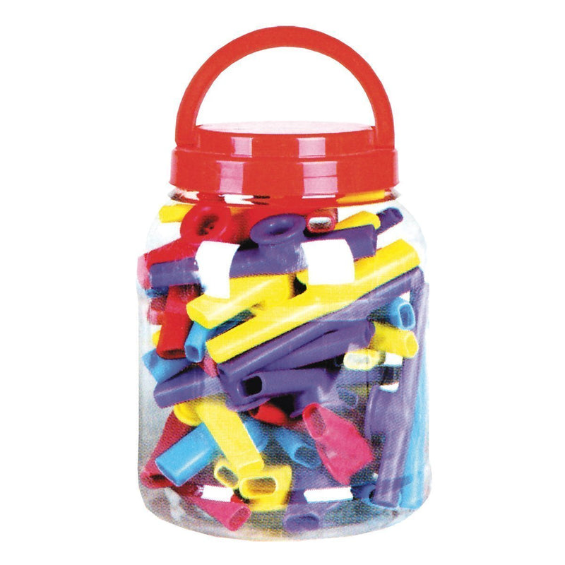 DFP-K2-JAR-Drumfire Kazoos in Counter Jar (40)-Living Music