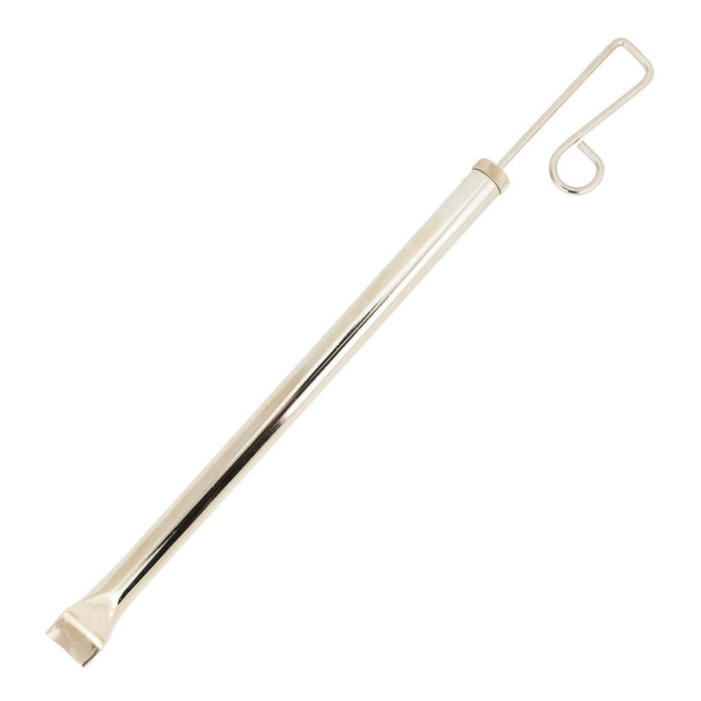 -Drumfire Metal Slide Whistle (Chrome)-Living Music