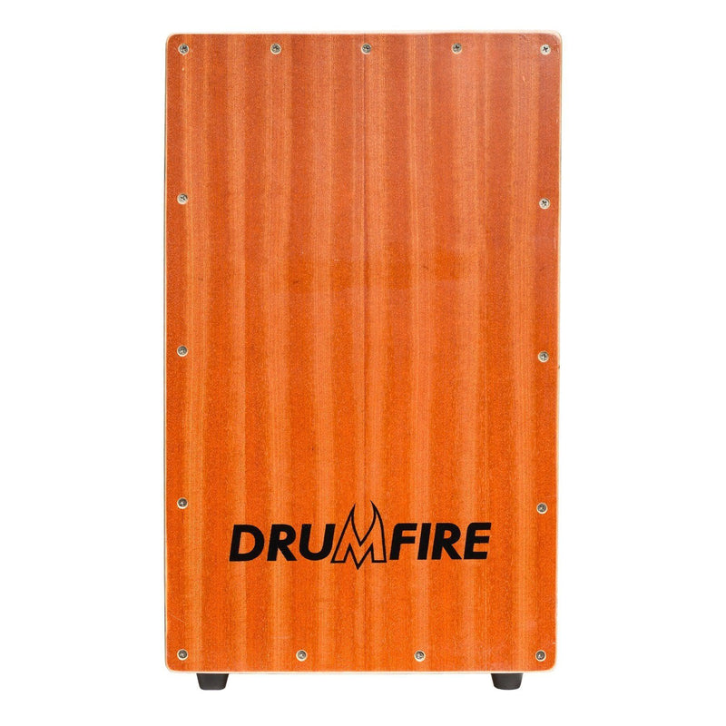 -Drumfire Sapele Front Wooden Cajon-Living Music