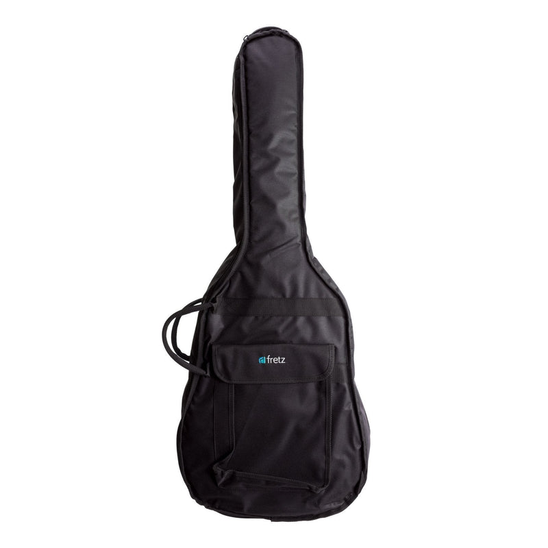 FGB-A10PE-BLK-Fretz Deluxe Acoustic Guitar Gig Bag (Black)-Living Music