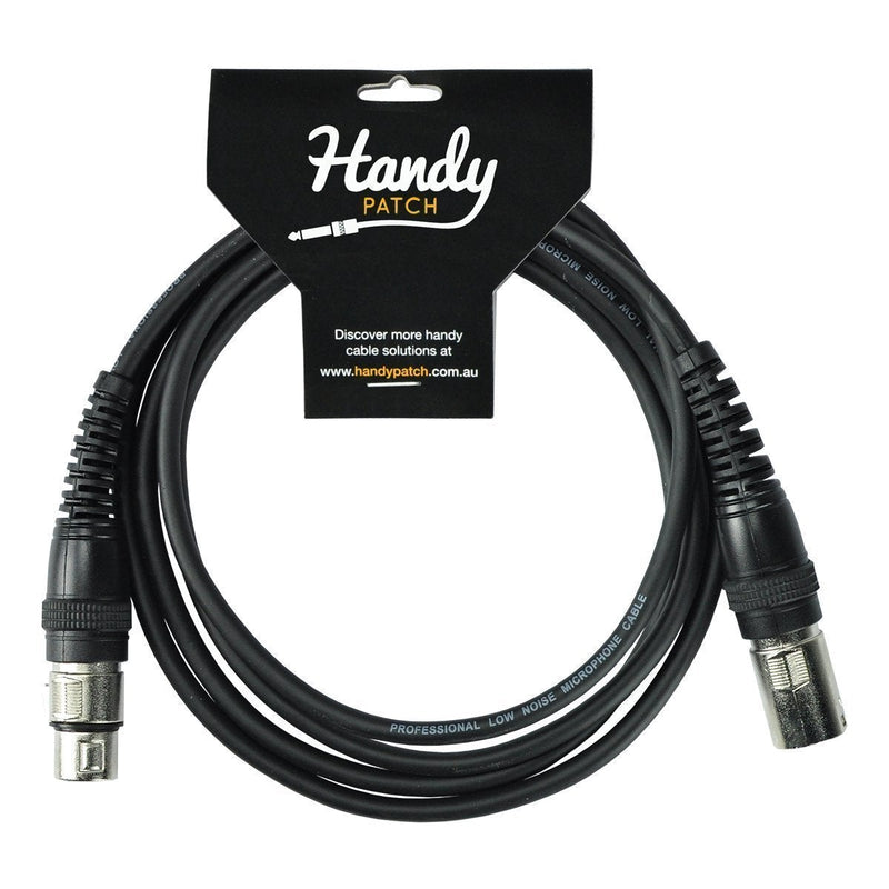 H-MX-FX2M-Handy Patch Male XLR to Female XLR Cable (2m)-Living Music