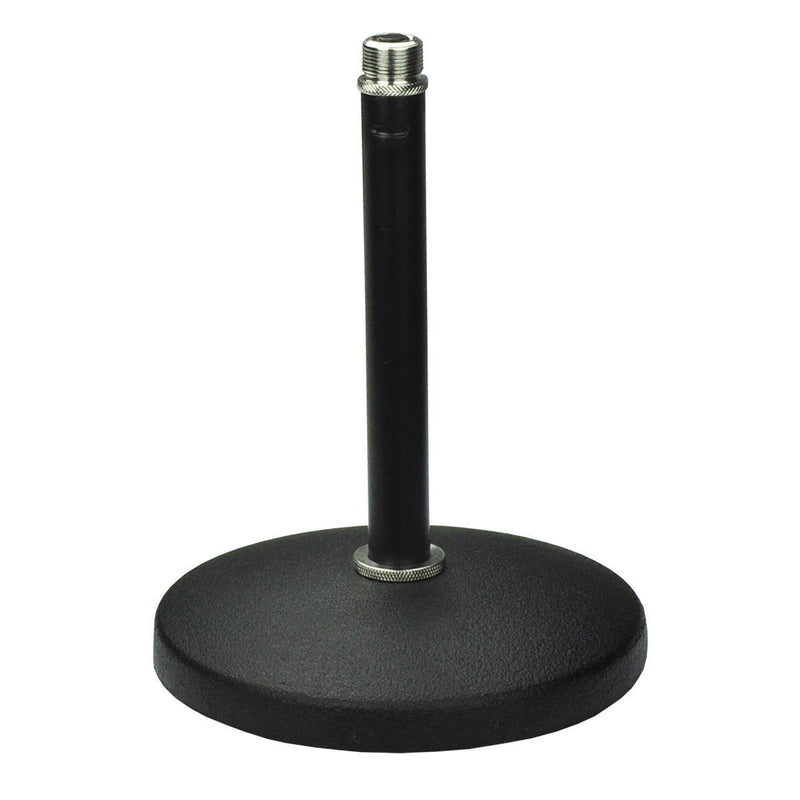 H-MT32-Handy Patch Straight Desktop Microphone Stand (Black)-Living Music