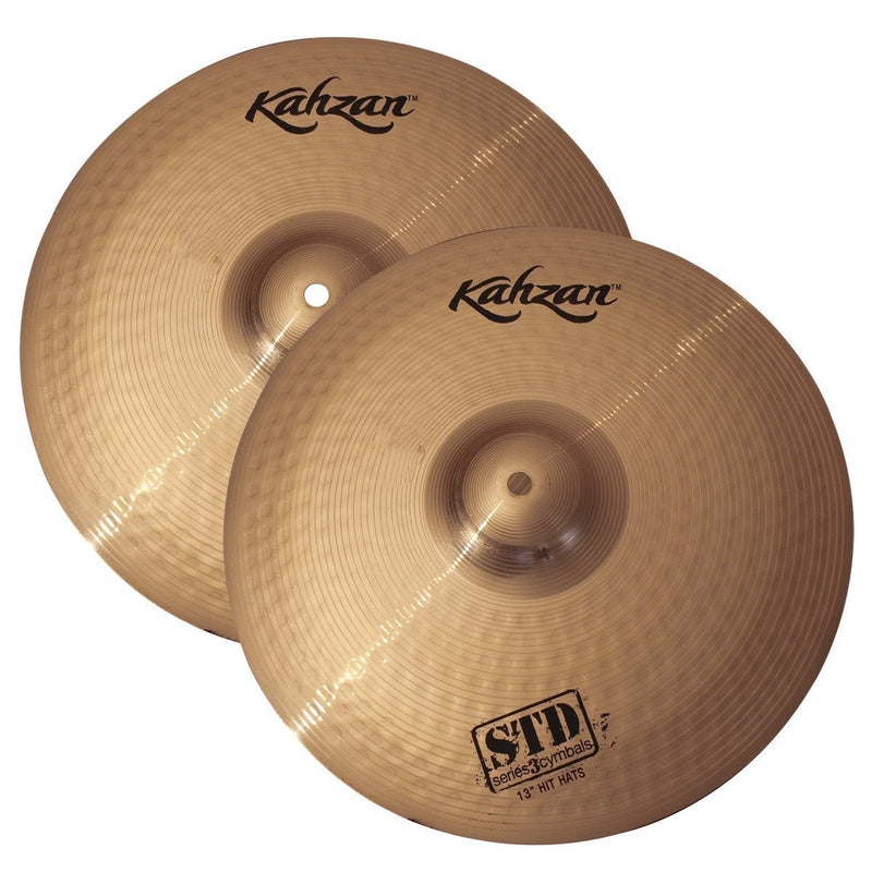 KC-STD3-13HH-Kahzan 'STD-3 Series' Hi-Hat Cymbals (13")-Living Music