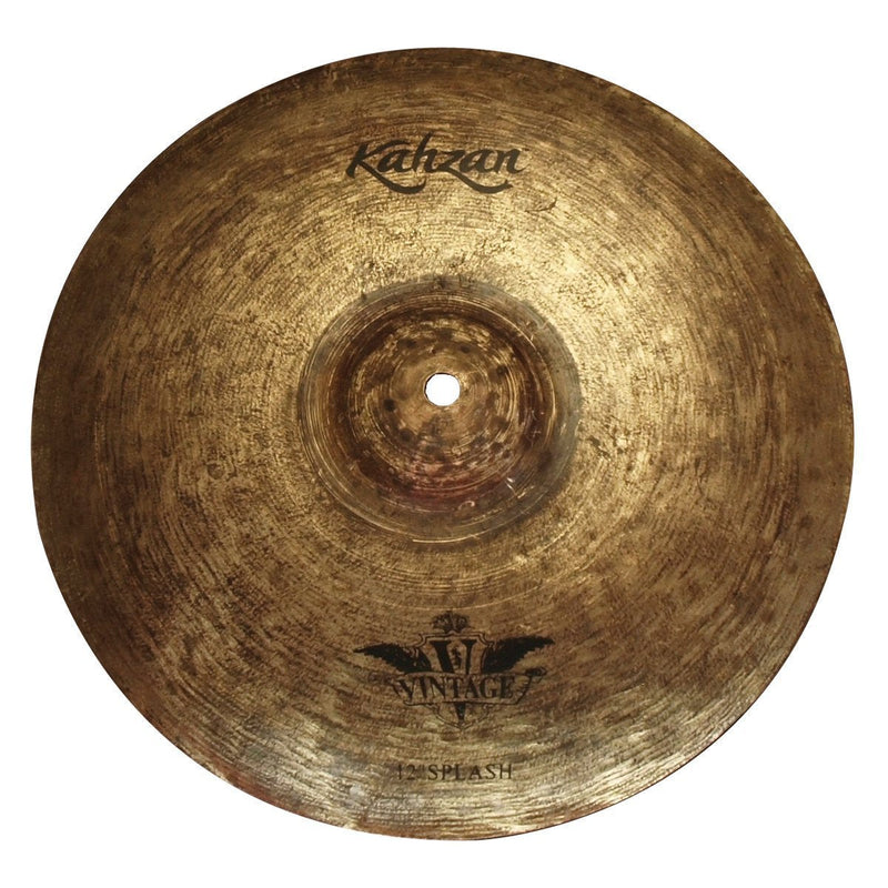 -Kahzan 'Vintage Series' Splash Cymbal (12")-Living Music