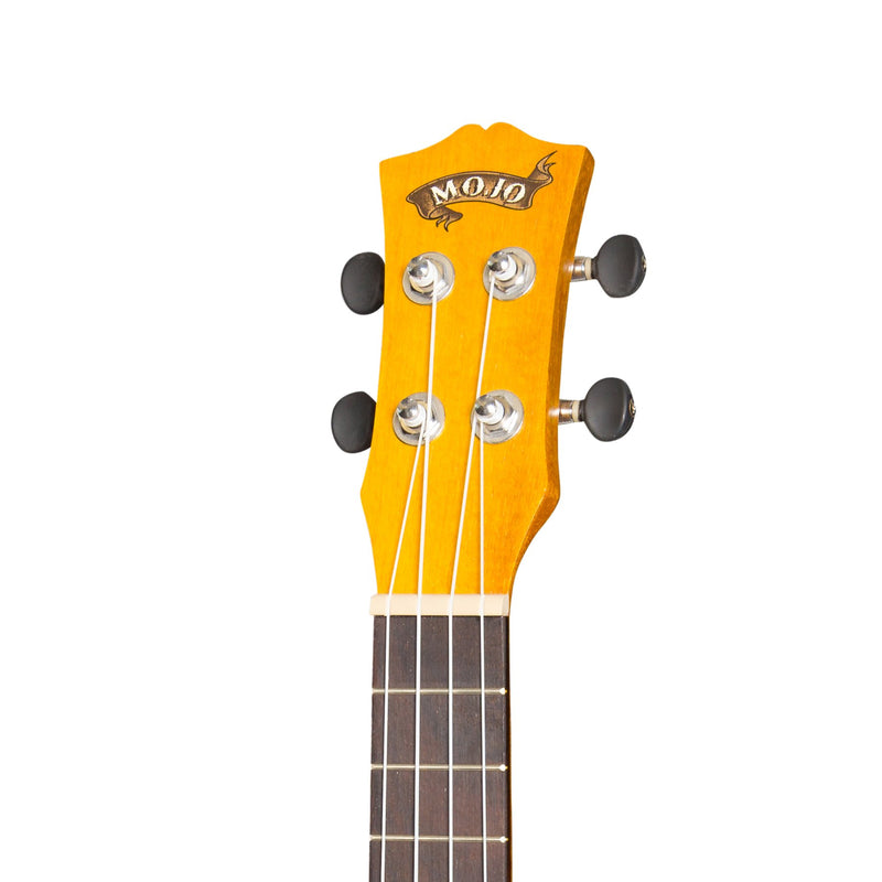 -Mojo 'A30 Series' Acacia Top Electric Concert Ukulele (Natural Satin)-Living Music